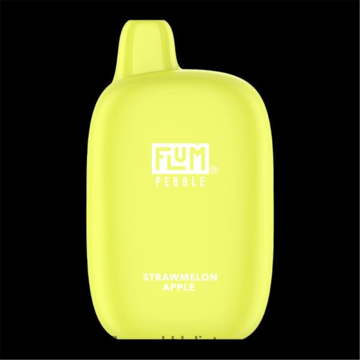 FLUM PEBBLES 6000 išpūtimų šiaudinis obuolys D24TT278 Flum Float Flavors