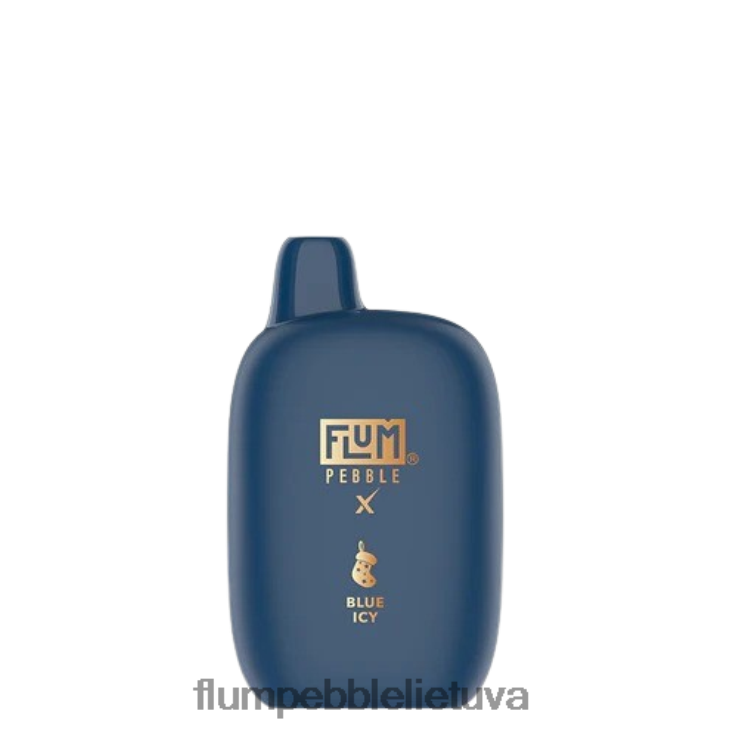 FLUM PEBBLES 6000 išpūtimų (kalėdinis leidimas) mėlynas ledinis D24TT231 Flum Pebble Lietuva