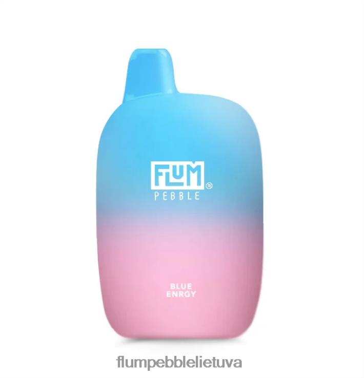 FLUM PEBBLES 6000 išpūtimų mėlyna energija D24TT212 Flum Pebble Vilnius