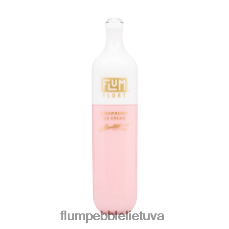 FLUM FLOAT 3000 išpūtimų braškiniai ledai 🍦 D24TT274 Flum Pebble Flavors