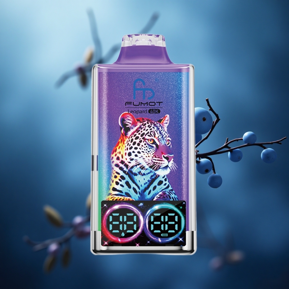 Fumot Leopard 40000 Puffs Mėlyna Dvigubas Tinklas 700mAh