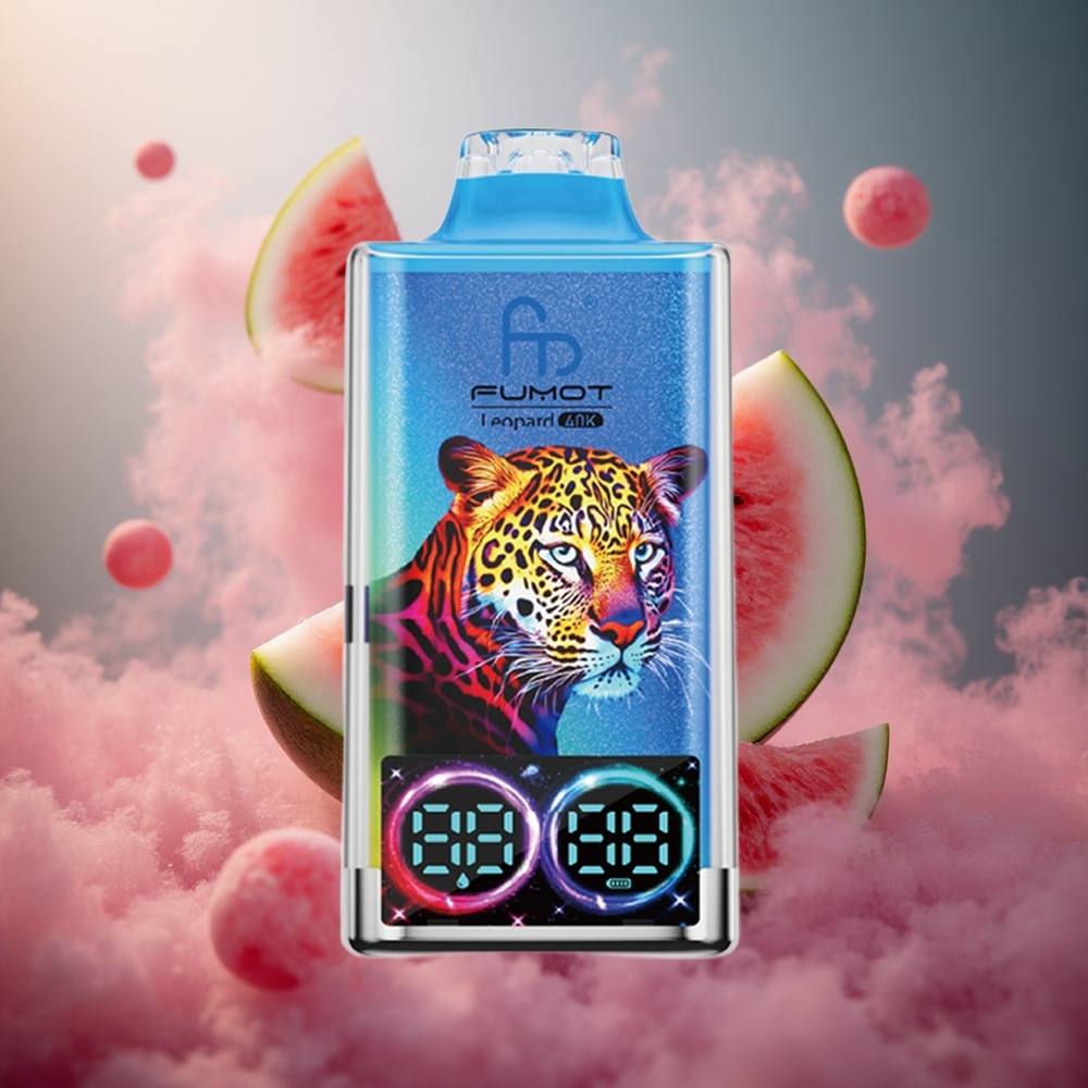 Fumot Leopard 40K Pūsų Vienkartinė Vape Arbūzinė Marmeladė 700mAh Baterija ir Tipo-C Įkrovimas