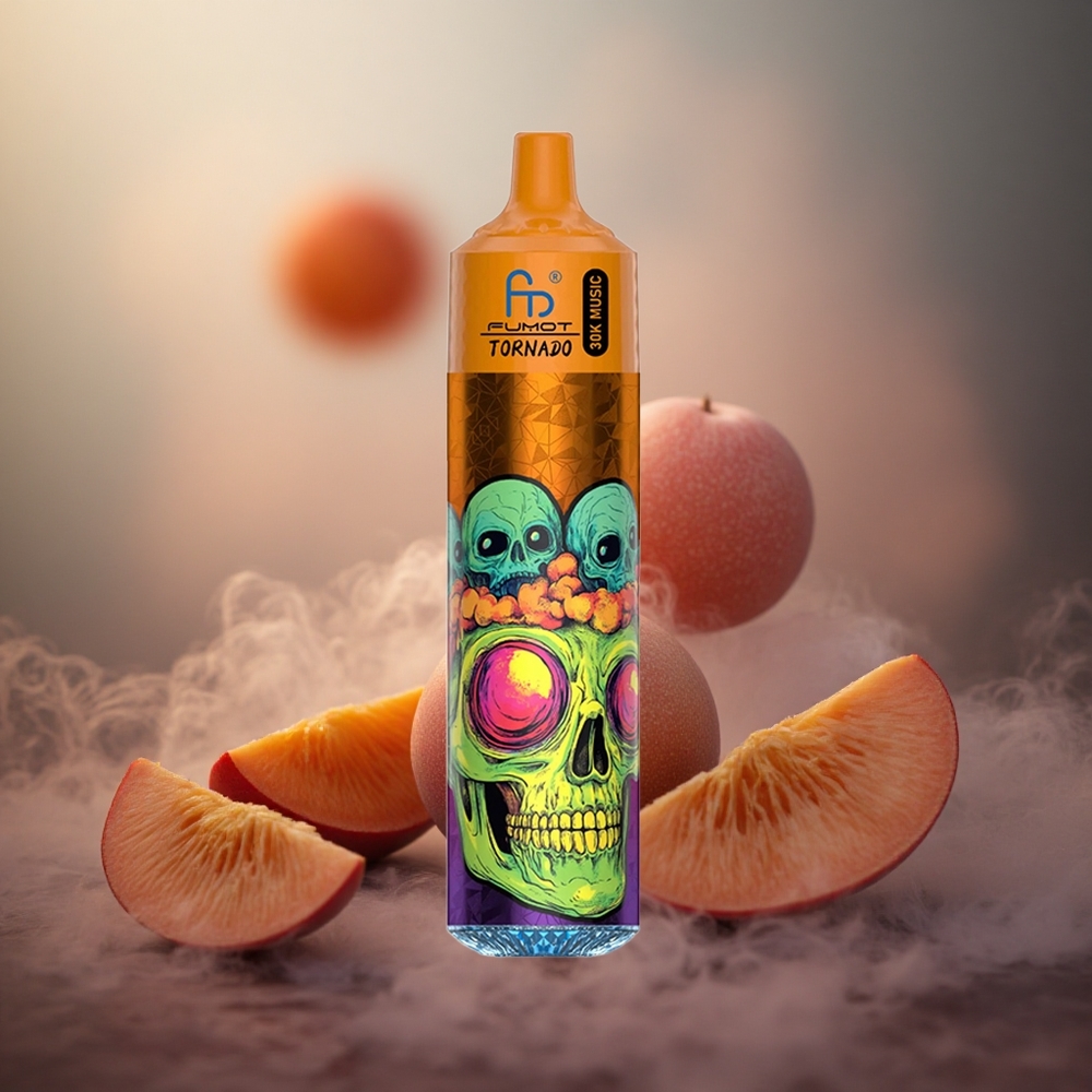 Fumot RandM Tornado 30000 Pruokimų Trijų Mango 30ml E-skysčio Talpa ir 600mAh Baterija
