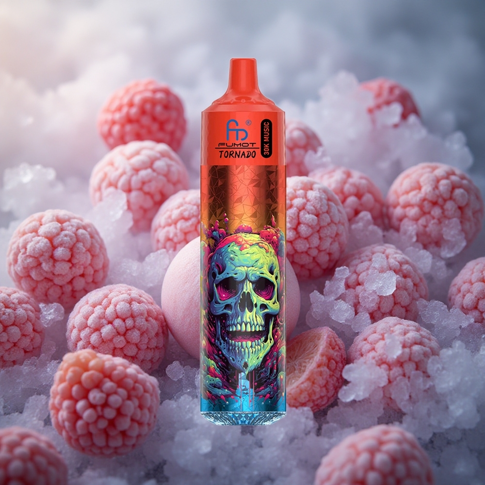 Fumot Randm Tornado 30000 Pūkštelių 30ml E-skysčio Talpa Švelnus Ledas LED ekranas 600mAh Baterija