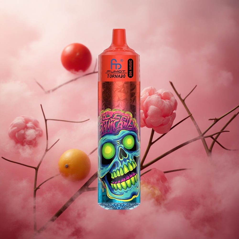 Fumot Randm Tornado 30000 Pūkštelių Rūgščios Citrinos Ledai 30ml E-skysčio Talpa 5%
