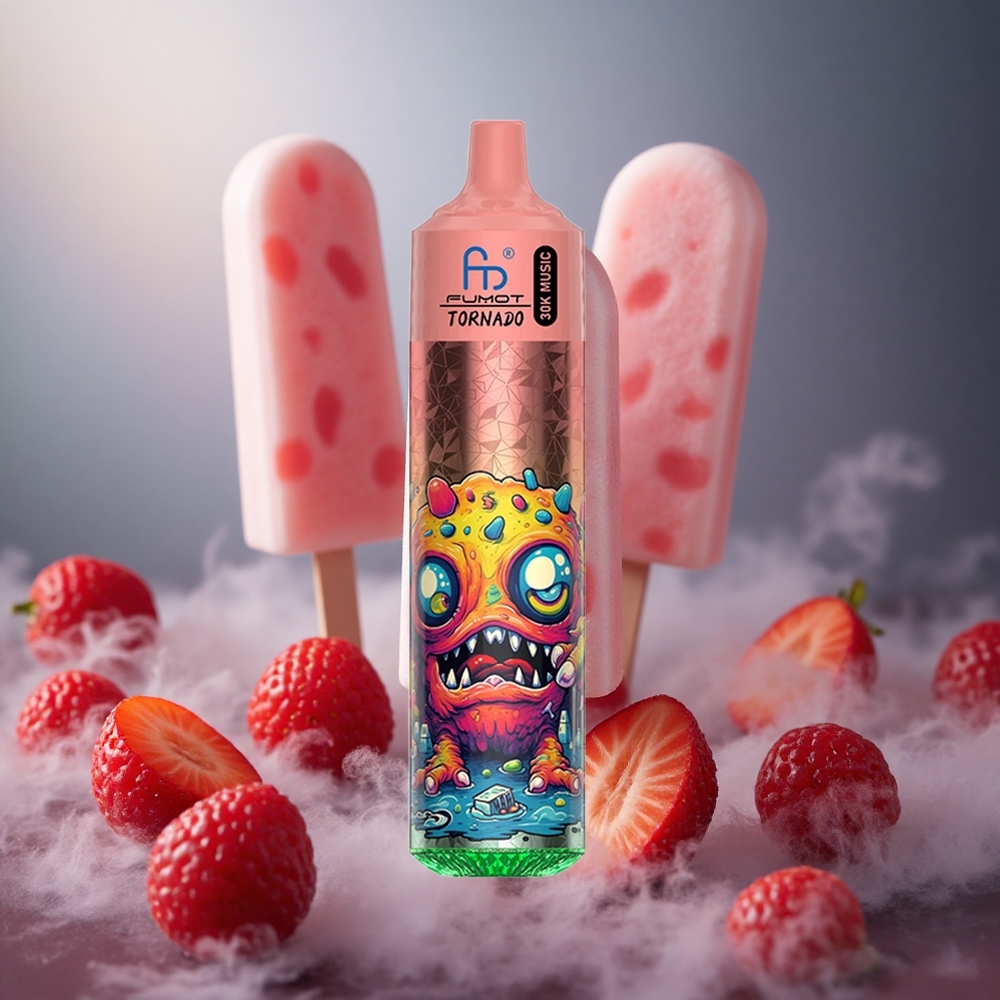 Fumot Randm Tornado 30000 Pūsos 30ml E-skysčio Talpa LED Ekranas Popsicles