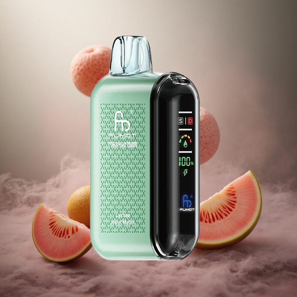 Fumot Tornado 20000 Pūsų Laimo Melionas 20ml Talpos 850mAh Baterija