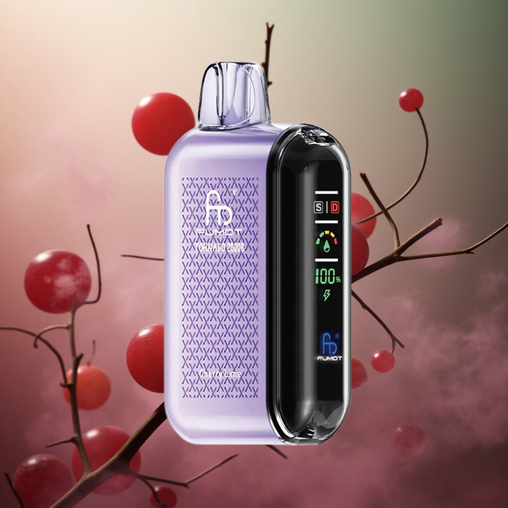 Fumot Tornado 20000 Pruokštų Vyšnių Citrina 20ml Talpos 850mAh Baterija
