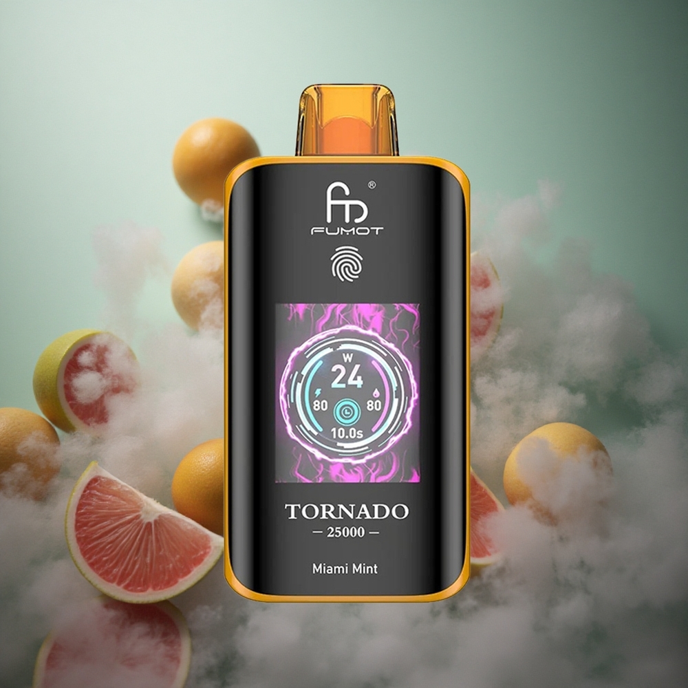Fumot Tornado 25000 Pūsų Majamų Mėtų 700mAh Akumuliatorius 20ml E-skimas