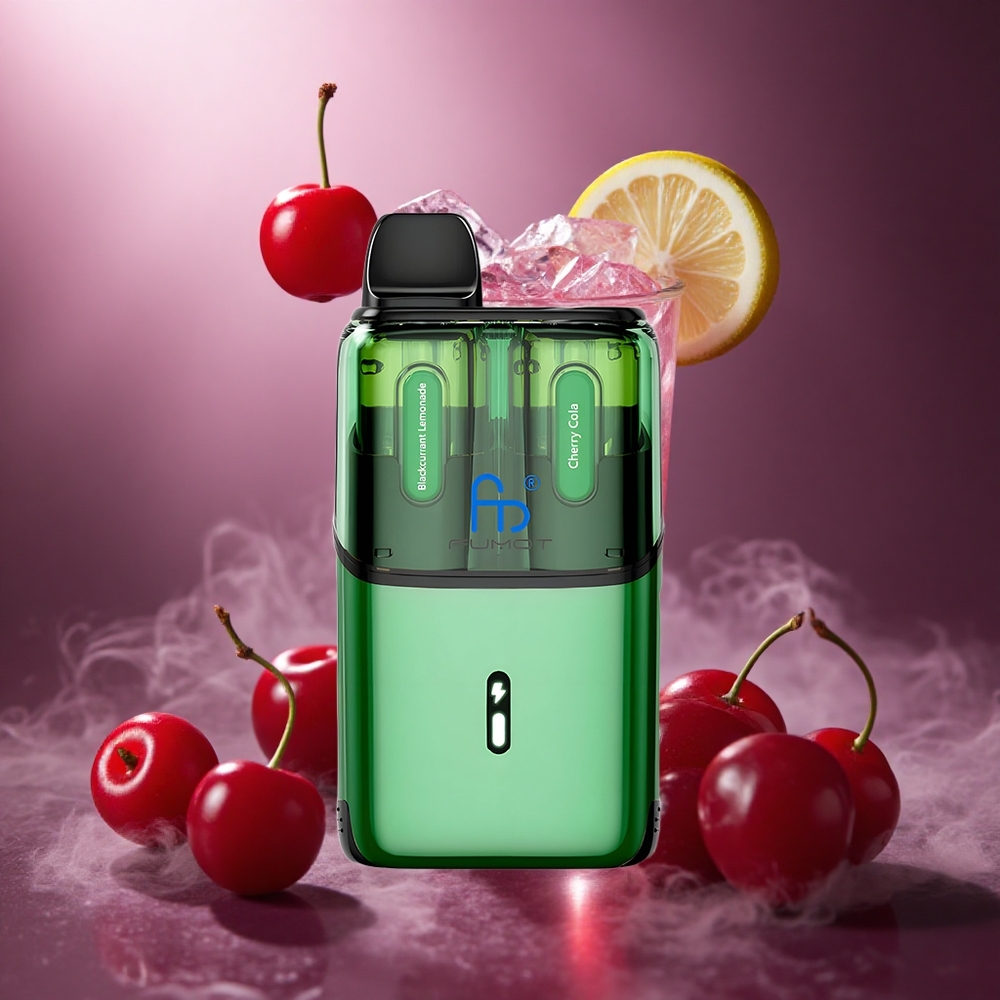 Fumot Ultra T32000 32000 Pūkų 24ml Juodųjų Serbentų Limonadas - Vyšnių Kola