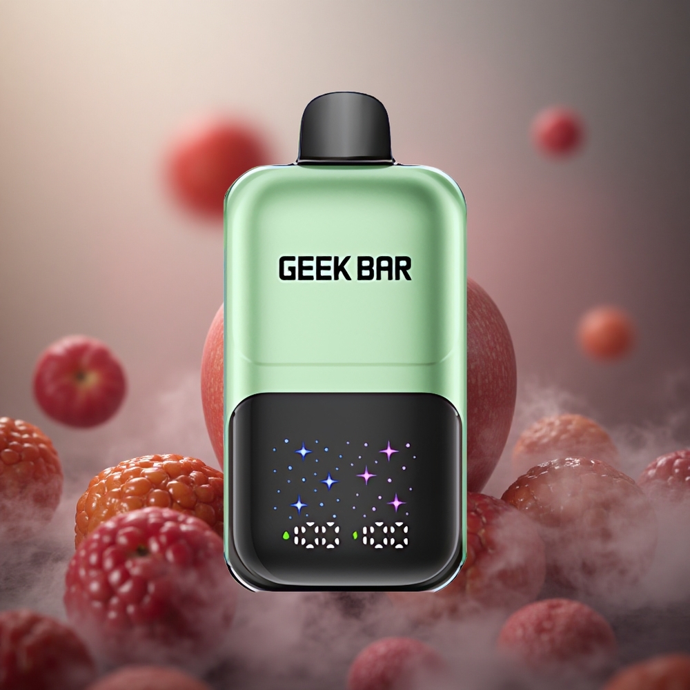GEEK BAR 2GO 50000 Dūmų 20ml Dviguba Obuolių A&B Interaktyvus Didelis Ekranas