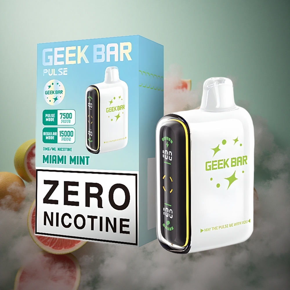 GEEK BAR Pulse 15000 Pūsų 16ml E-skysčio Talpa Nikotino Nėra