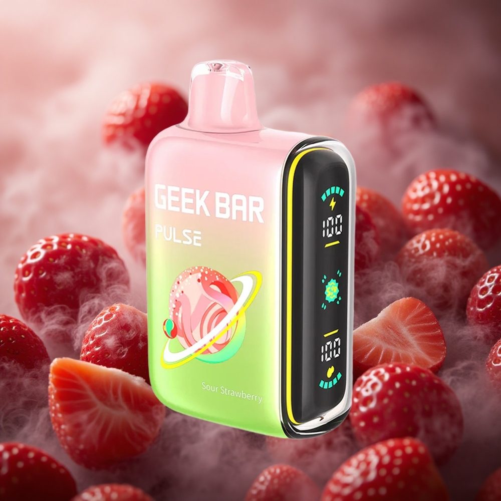 GEEK BAR Pulse 15000 Pūsų 16ml E-skysčio Talpa Rūgščiosios