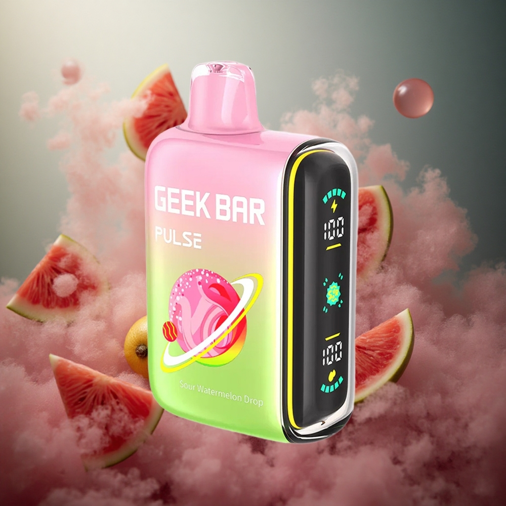GEEK BAR Pulse 15000 Pūsų 16ml E-skysčio Talpa Rūgščiosios