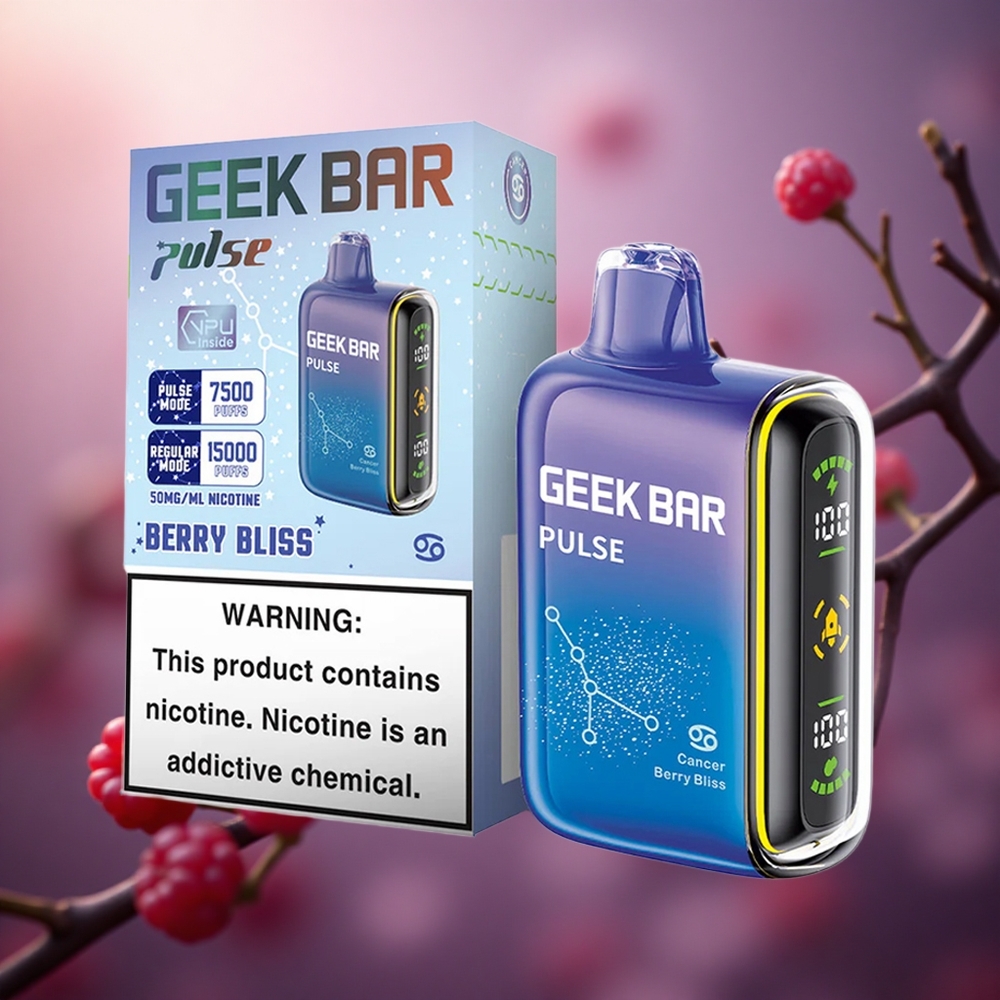 GEEK BAR Pulse 15000 Pūsų 16ml E-skysčio Talpa Zodiac Edition