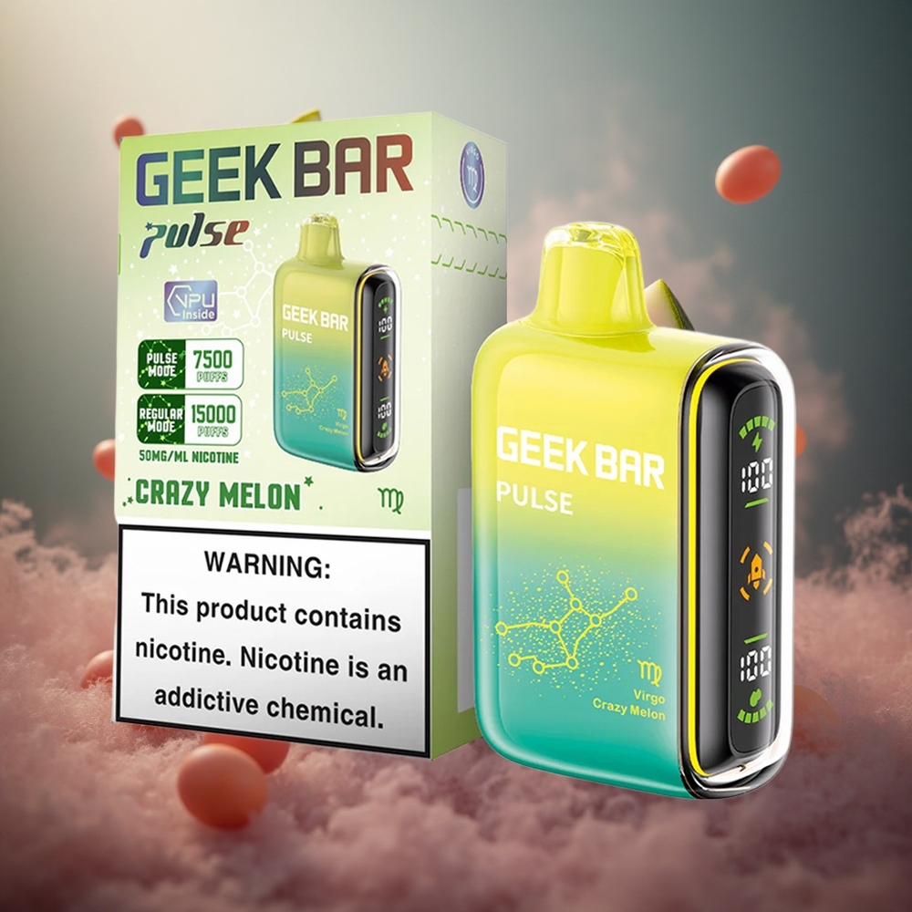 GEEK BAR Pulse 15000 Pūsų 16ml E-skysčio Talpa Zodiac Edition