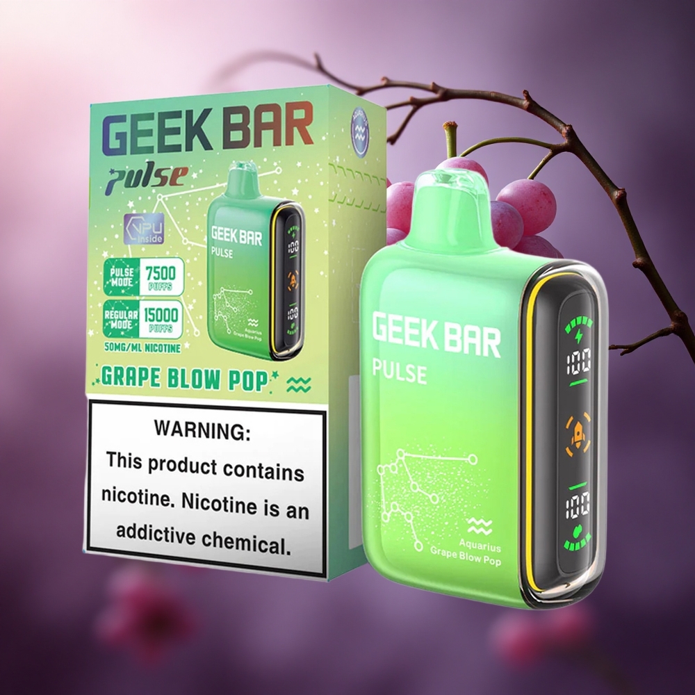 GEEK BAR Pulse 15000 Pūsų 16ml E-skysčio Talpa Zodiac Edition