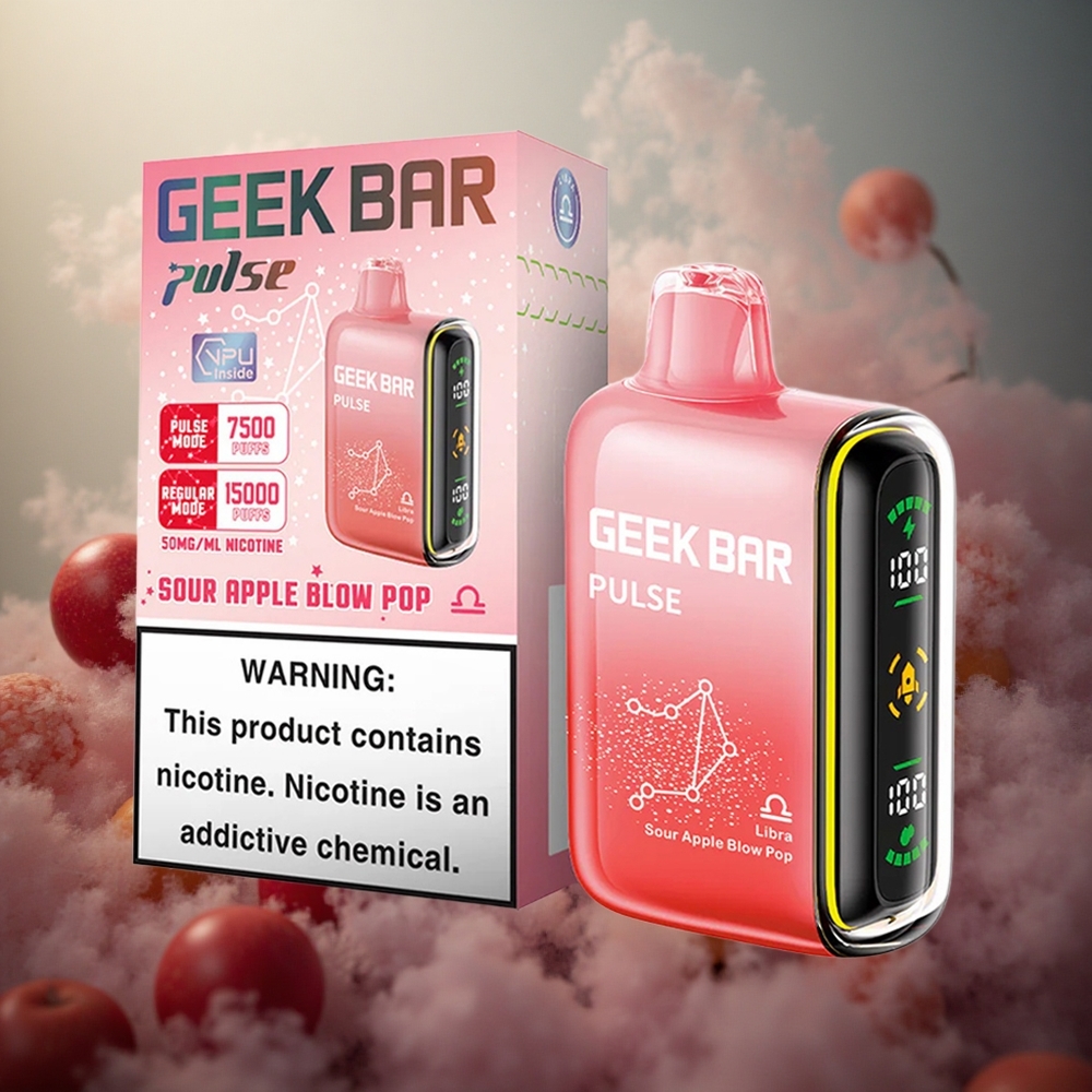 GEEK BAR Pulse 15000 Pūsų 16ml E-skysčio Talpa Zodiac Edition