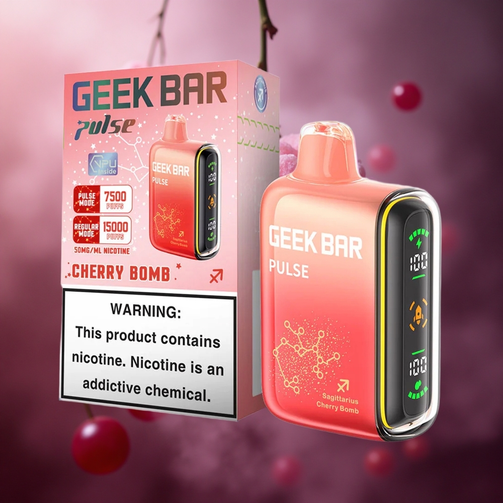 GEEK BAR Pulse 15000 Pūsų 16ml E-skysčio Talpa Zodiac Edition