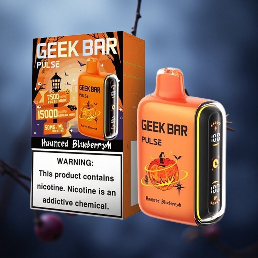 GEEK BAR Pulse 15000 Potaipų 16ml E-skysčio Talpa ŠĖTRA Halovino Leidimas