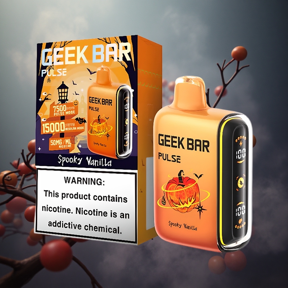 GEEK BAR Pulse 15000 Potaipų 16ml E-skysčio Talpa ŠĖTRA Halovino Leidimas