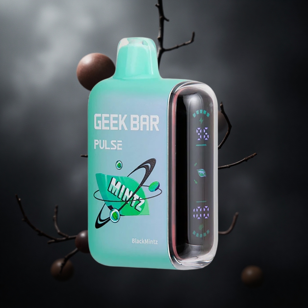 GEEK BAR Pulse 15000 Pruškų 16ml E-skysčio Talpa Mėtų Leidimas