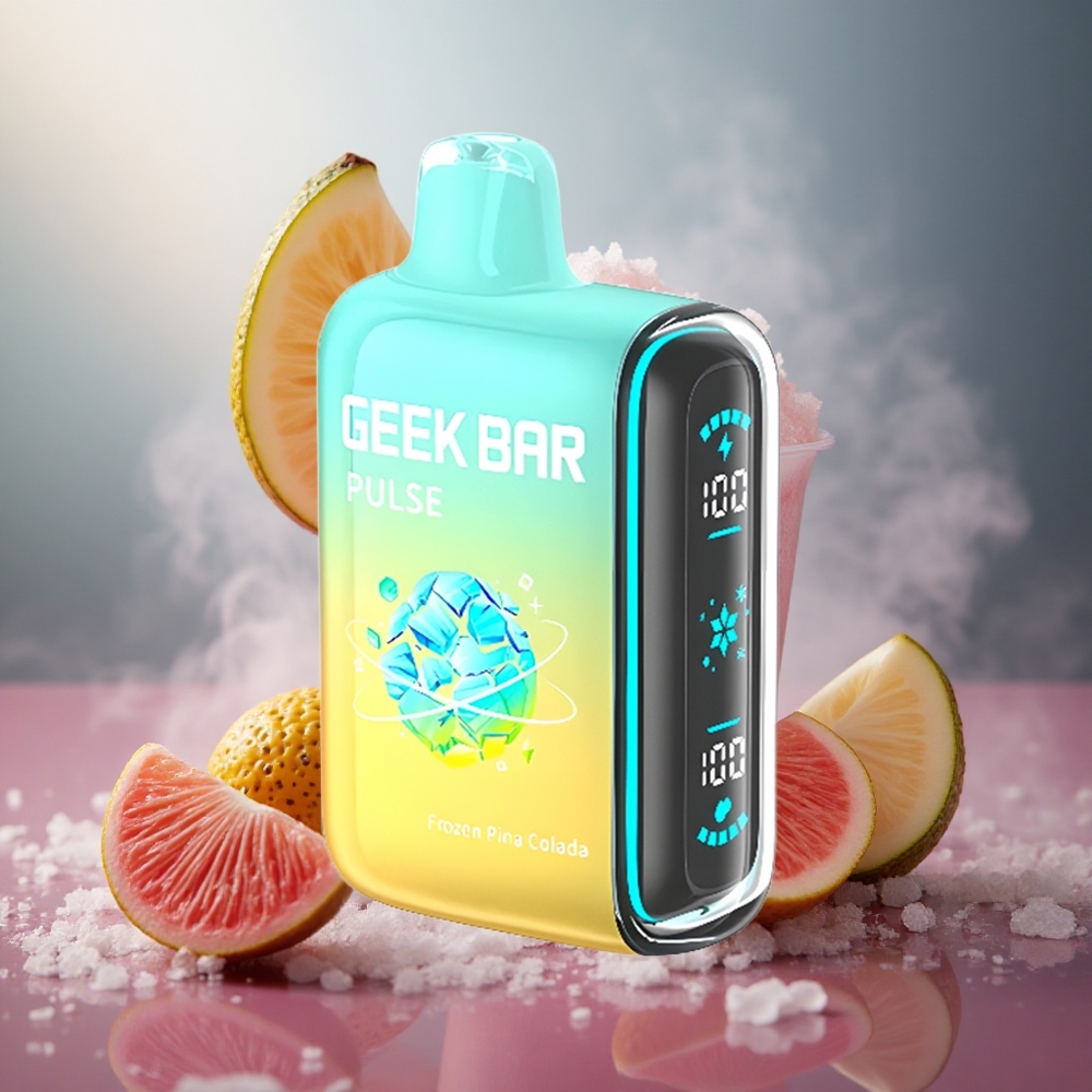 Geek Bar Pulse 15000 Pūkų 16ml E-skysčio Talpa Šaldytas