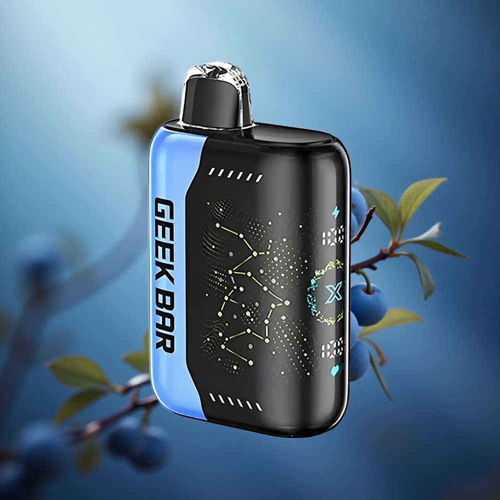 GEEK BAR Pulse X 25000 Pūsų Vienkartinis Vape 0% Nikotino 18mL Išankstinio Užpildo 3D Kreivasis Indikatoriaus Ekranas