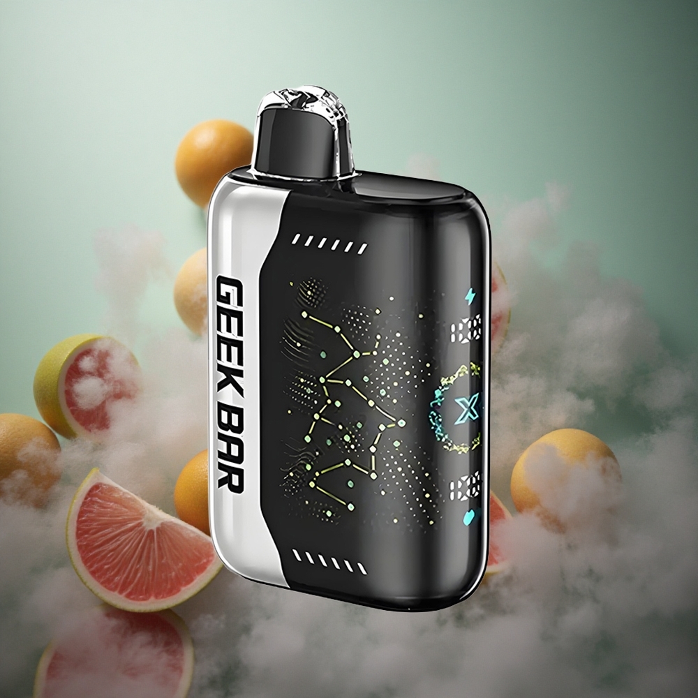 GEEK BAR Pulse X 25000 Pūsų Vienkartinis Vape 0% Nikotino 18mL Išankstinio Užpildo 3D Kreivasis Indikatoriaus Ekranas