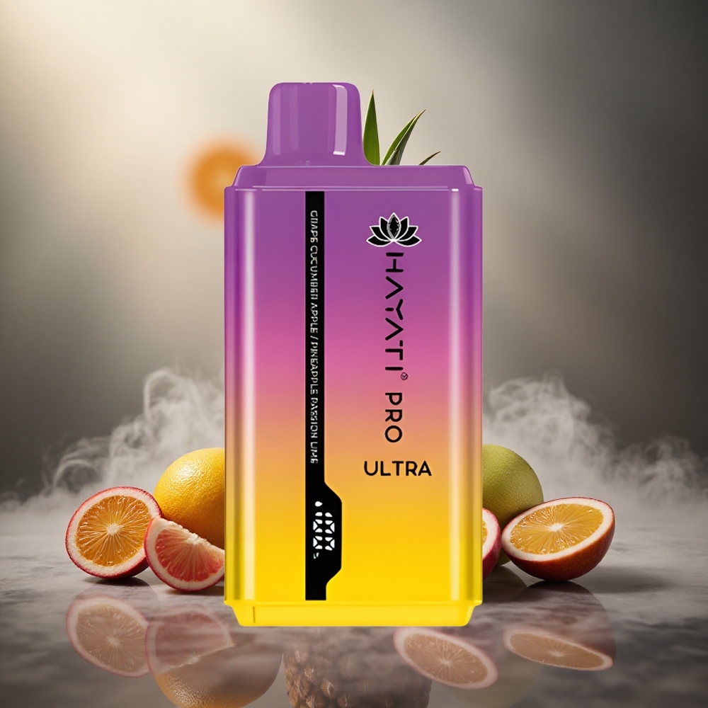 Hayati Pro Ultra 15000 Pūkų & 24ml Vynuogės Agurkas Obuolys