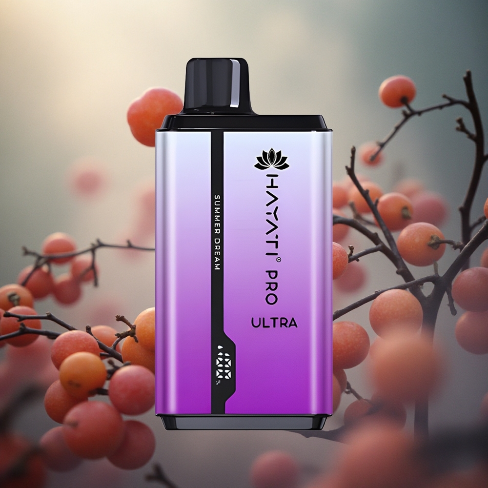 Hayati Pro Ultra 15000 Pūkų 2 12ml E-Skysčių Vasaros Svajonė