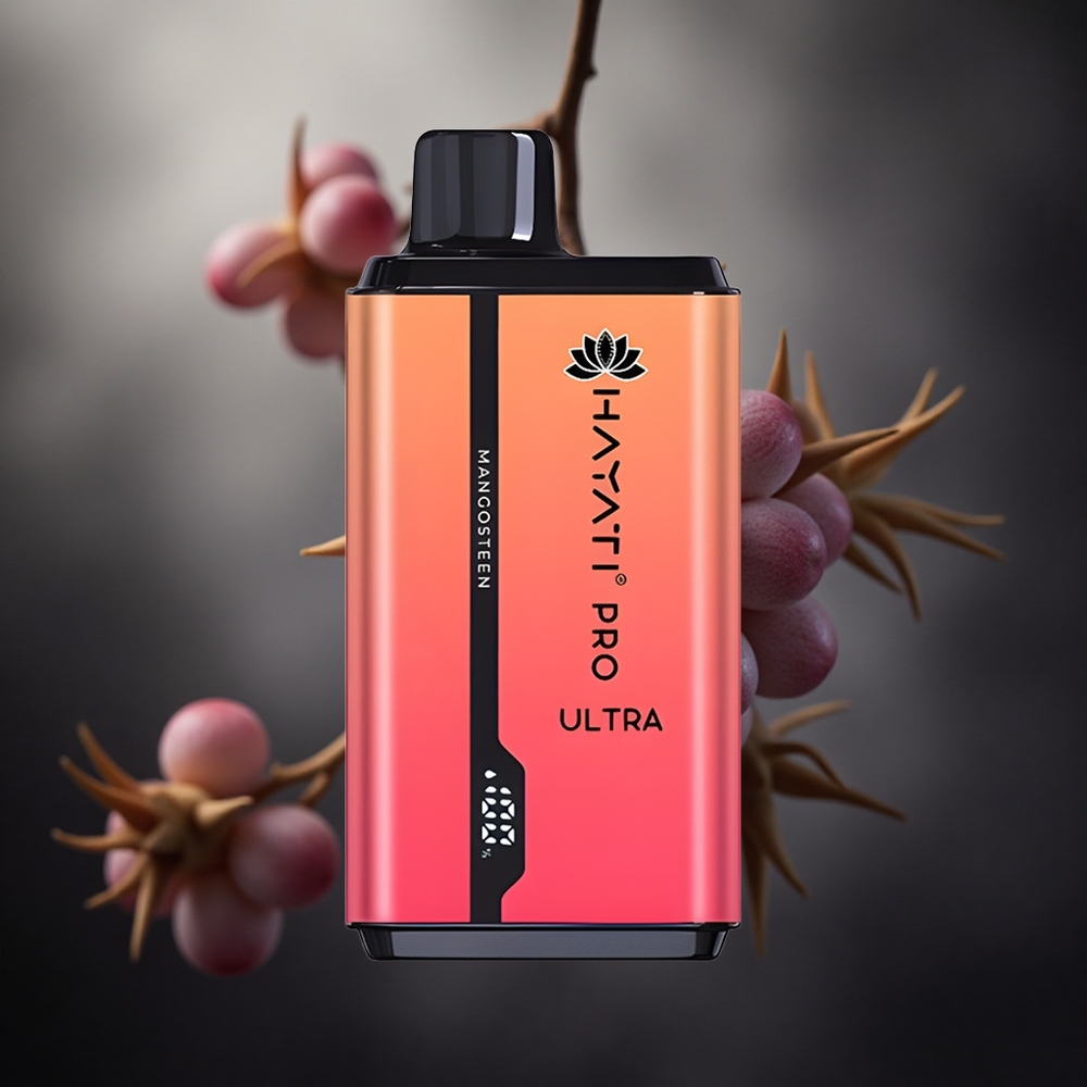 Hayati Pro Ultra 15000 Pūkų Mangustinas 24ml E-skysčio Talpa