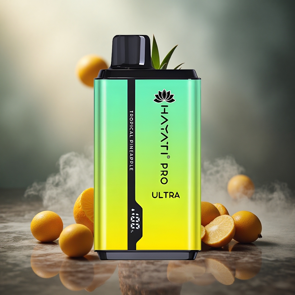 Hayati Pro Ultra 15000 Pūkų Tropinė Ananasas 850mAh 24ml