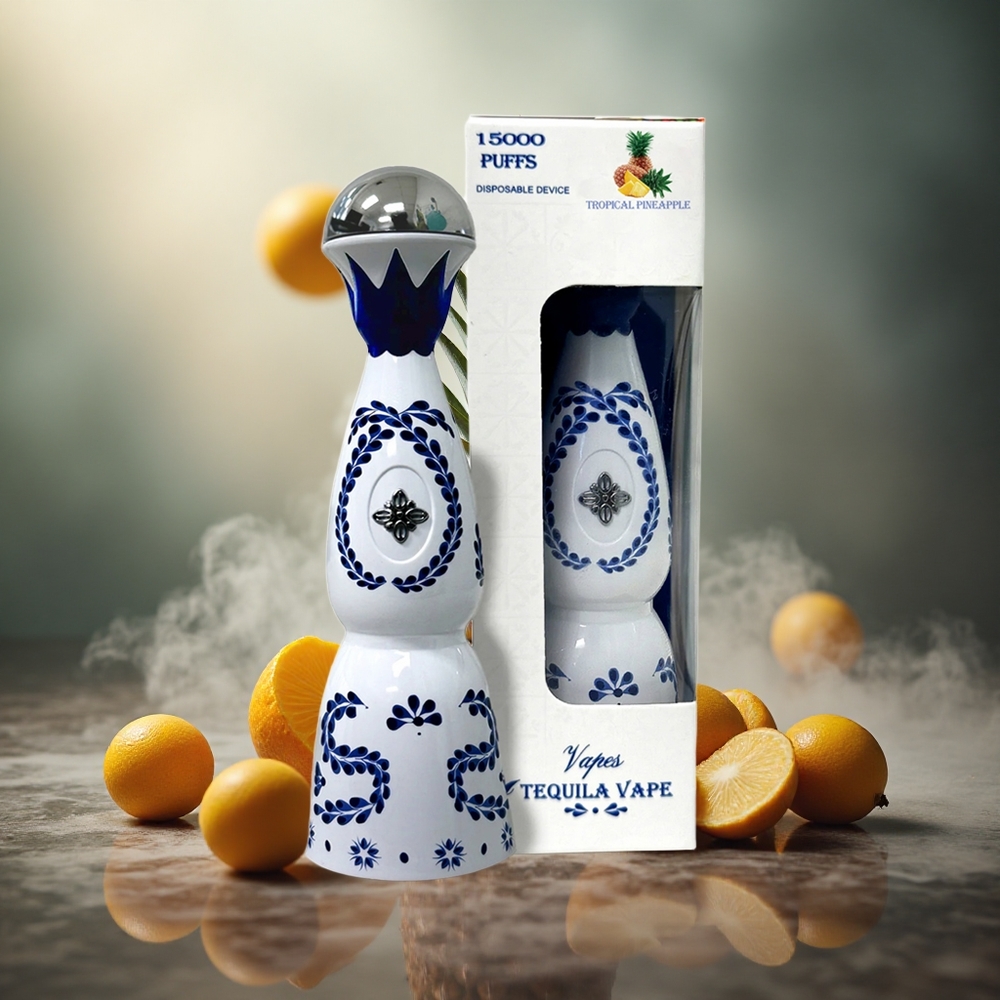 Humo Azul 15000 Pūkų Tropinė Ananasas 20mL 5% Nikotino