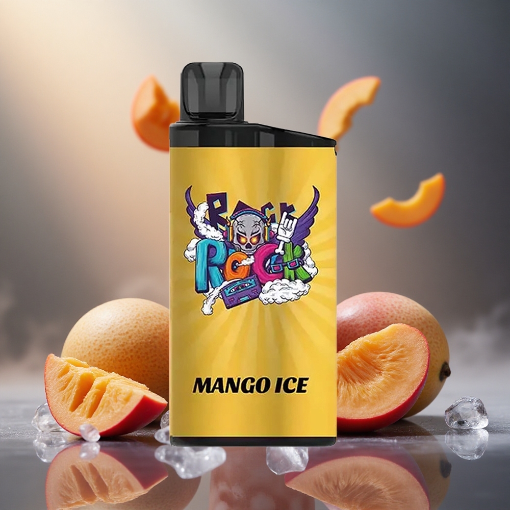IGET Bar 3500 Pūkštelių Mango Ledas 1400 mAh Baterija