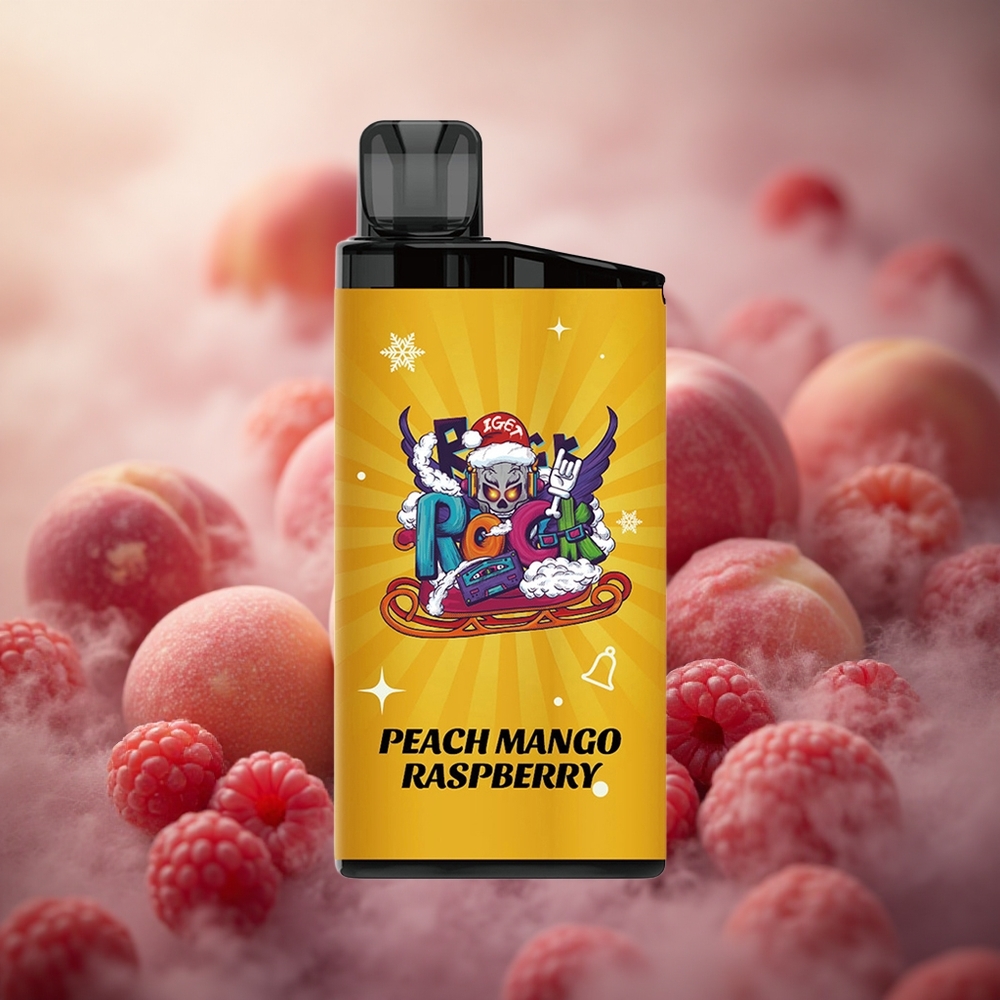IGET Bar 3500 Pūsų Persikas Mango Avietė 1400 mAh Baterija