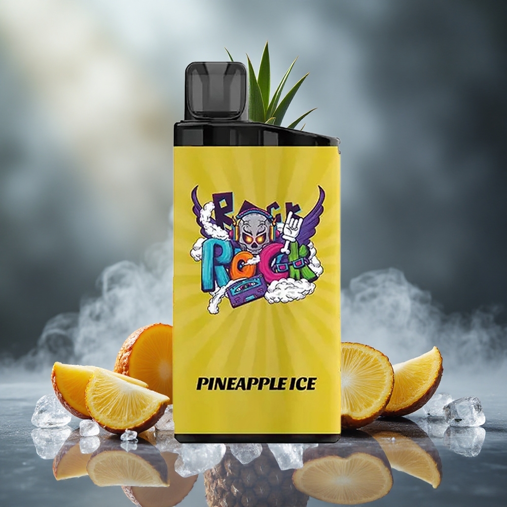 IGET Bar 3500 Puffų Vienkartinis Vape Ananasų Ledas 1400 mAh Baterija