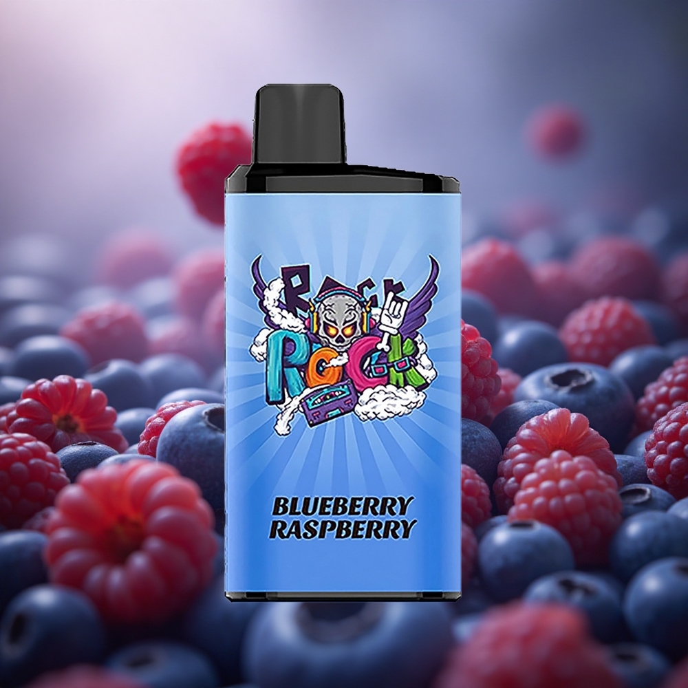 IGET Bar Pro 10000 Potūkiai 2000 mAh Mėlynių Uogų ir Aviečių Vienkartinis Vape