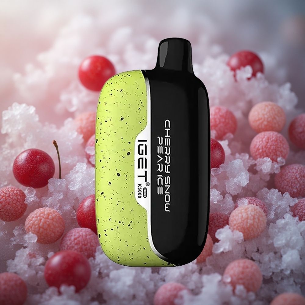 IGET Mėnulis K5000 Pūkštelėjimų Vyšnių Sniego Kriaušių Ledas 81,5 g 1,35 Ohm