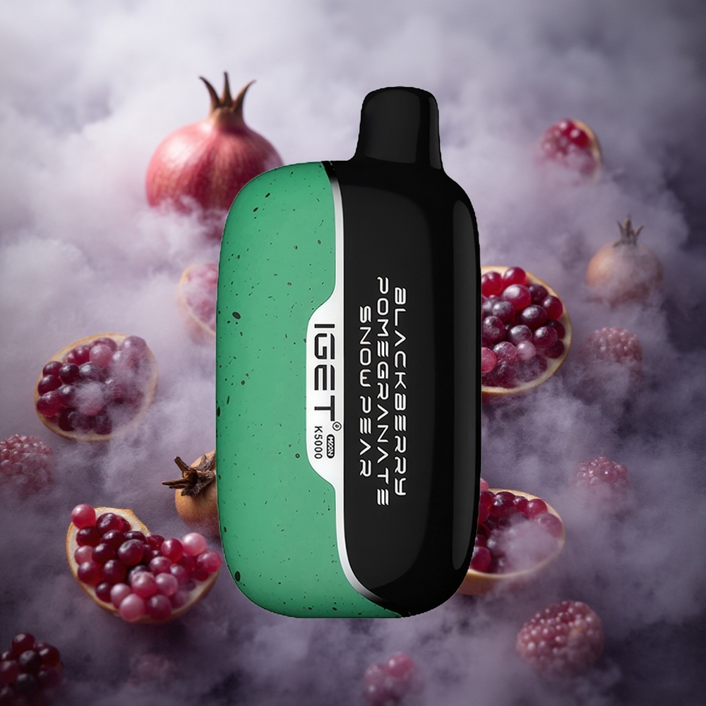 IGET Mėnulis K5000 Smūgių Juodųjų Serbentų Granatų Sniego Kriaušių 81,5 g 1,35 Ohm